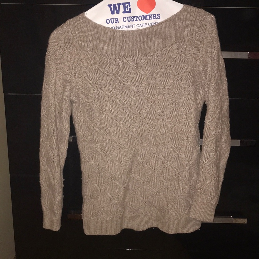 Tan sweater